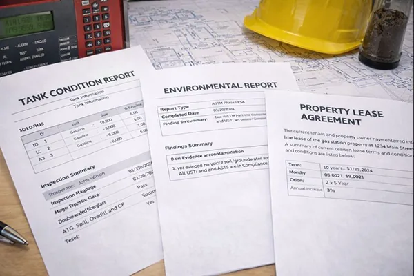 Modern branded gas station ideal for disposition